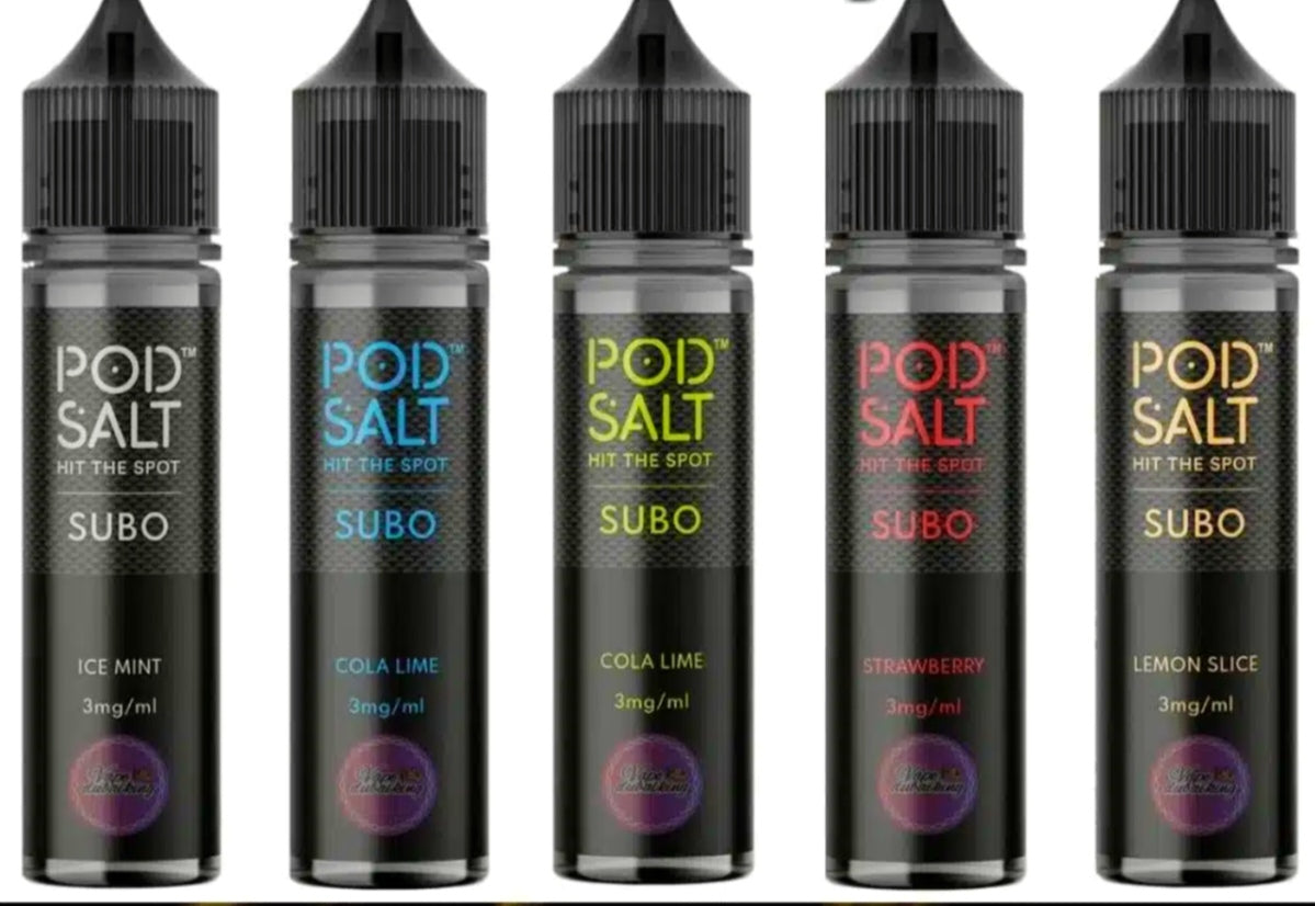 Vape Juice Pod Salt E-Liquid | Subo E-Juice 50ml 3mg